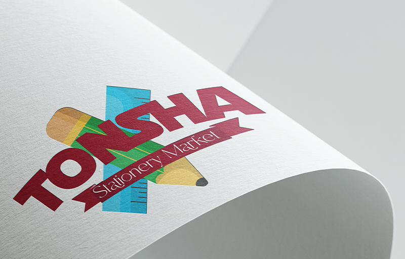 Tonsha Stationery Market Logo